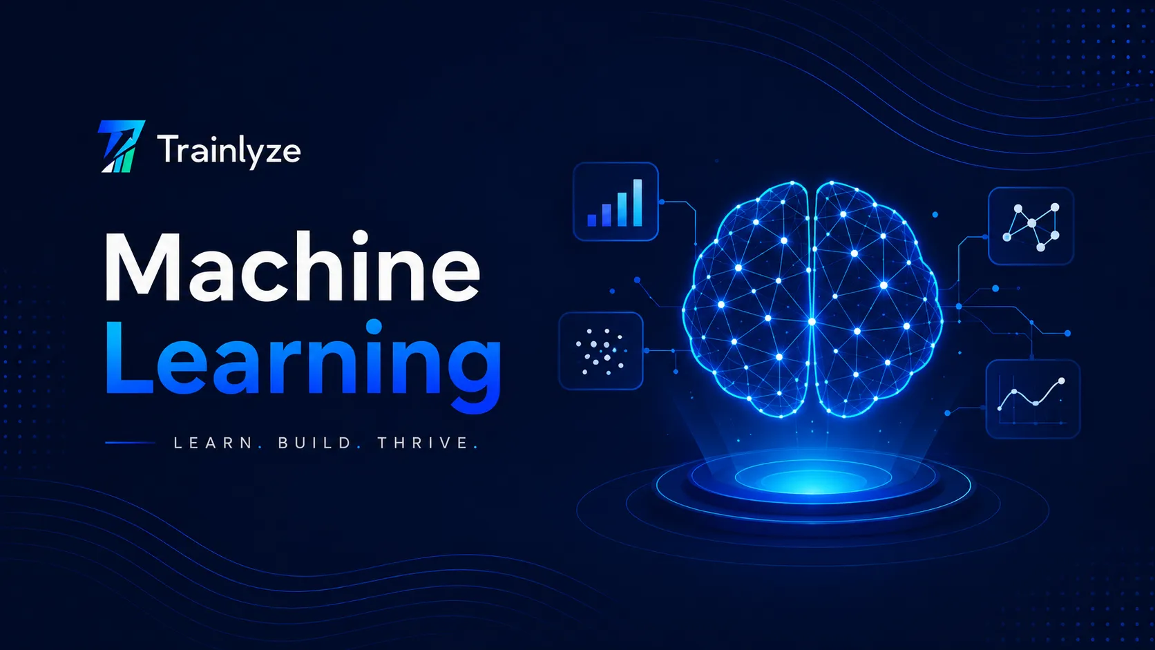 Machine Learning Training & Internship Poster